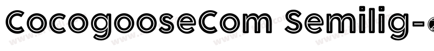 CocogooseCom Semilig字体转换